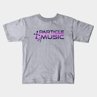 Particle music, part of music Kids T-Shirt